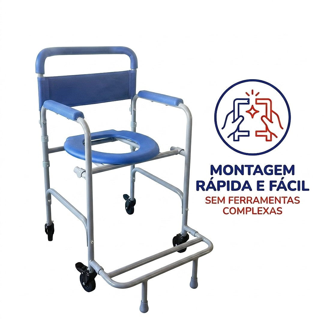 Cadeira de Banho Basic Slim Supermedy - Segurança e Conforto no Banho