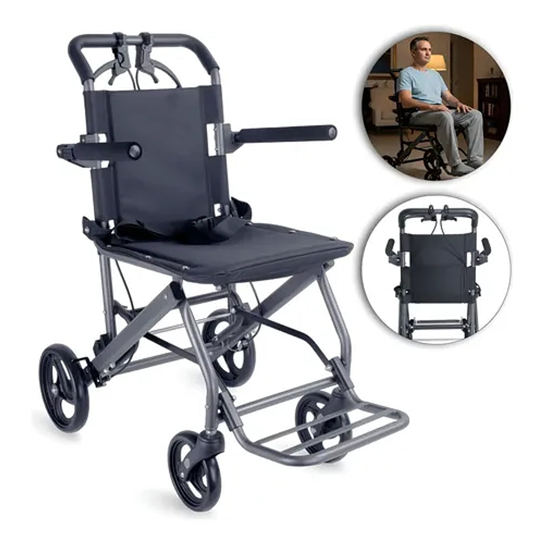 Cadeira de Transporte MED 4010 - Live Well - Leve e Dobrável até 100kg