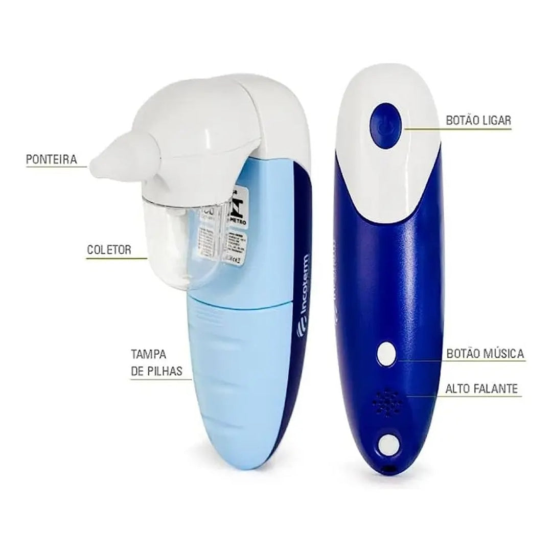 Aspirador Nasal Elétrico AN1000 + E-book - Incoterm