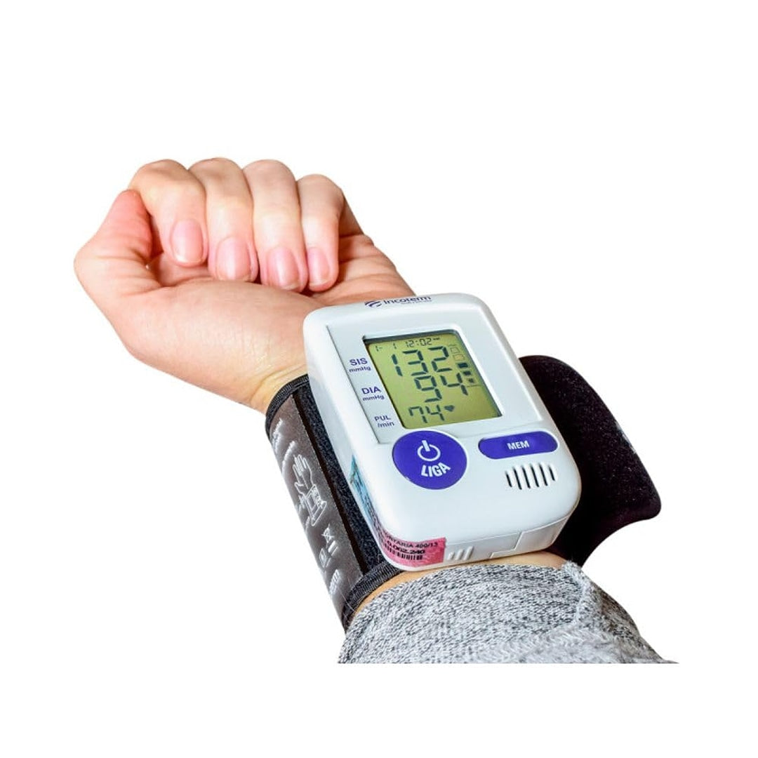 Aparelho de Pressão Digital de Pulso MP060 - Incoterm