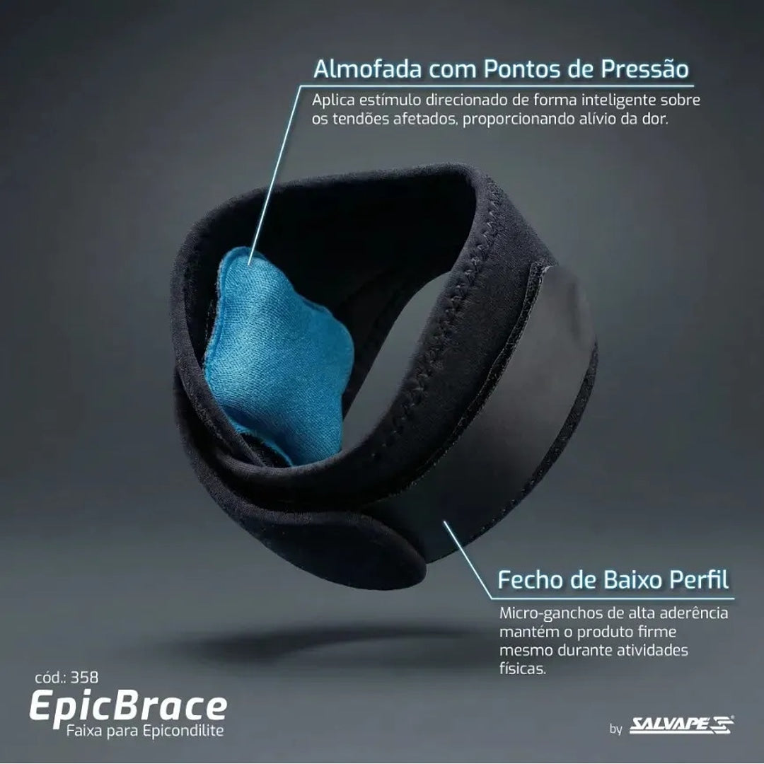 Faixa para Epicondilite EpicBrace - Salvapé
