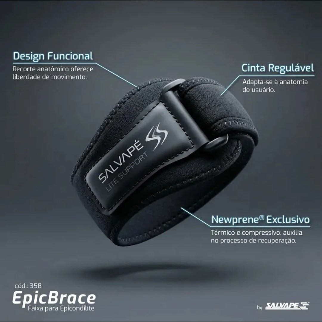Faixa para Epicondilite EpicBrace - Salvapé