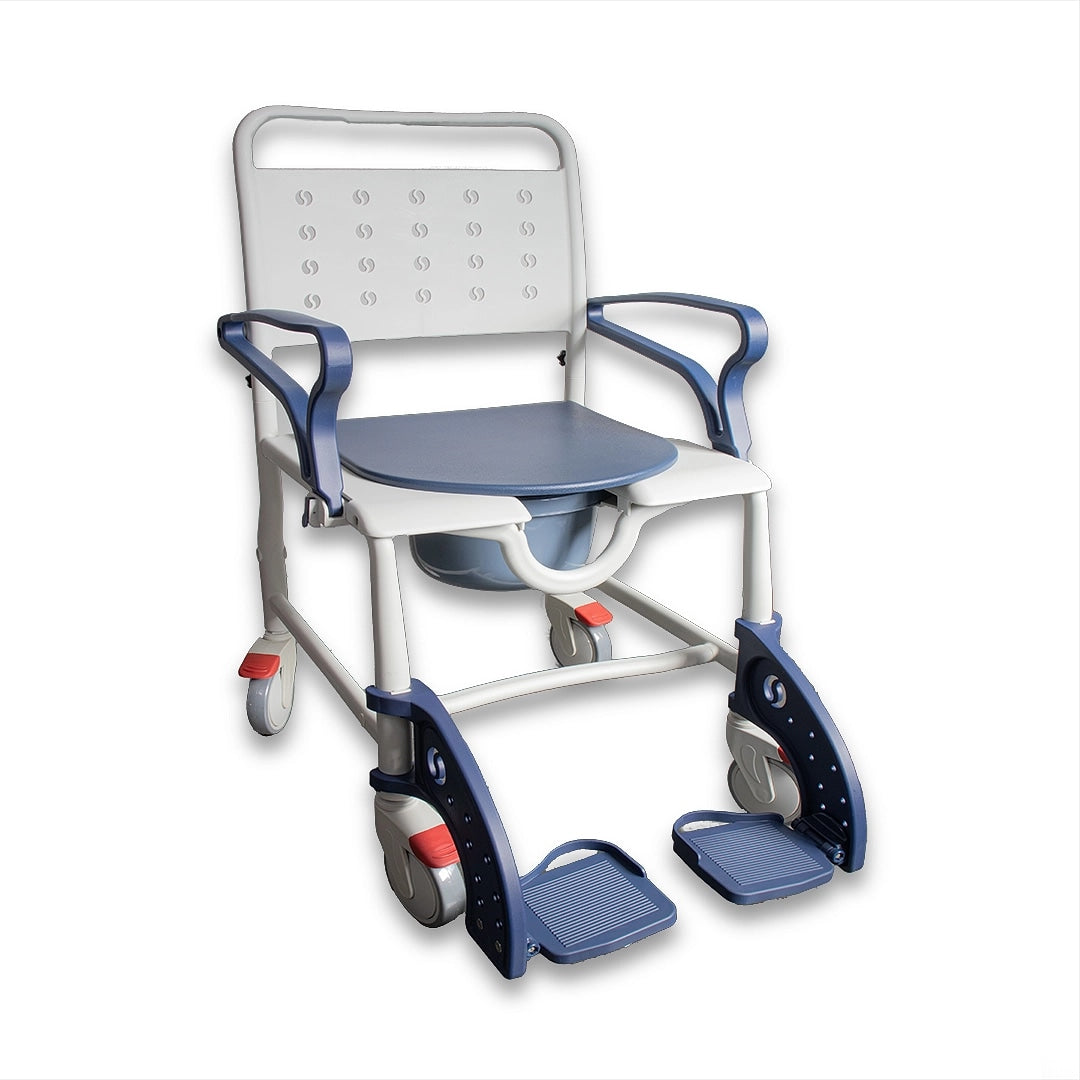 Cadeira de Banho Premium com Rodas - Longevitech