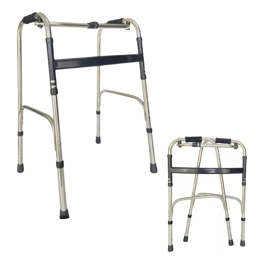 Andador 2 Barras Articulado 120Kg MED120 - Live Well