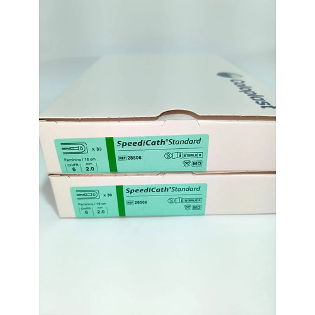 Cateter Feminino Standard Speedicath - Coloplast - Tamanhos 10 e 12 + E-book