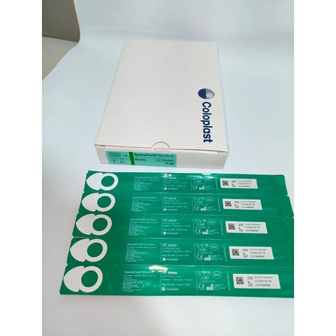 Cateter Feminino Standard Speedicath - Coloplast - Tamanhos 10 e 12 + E-book