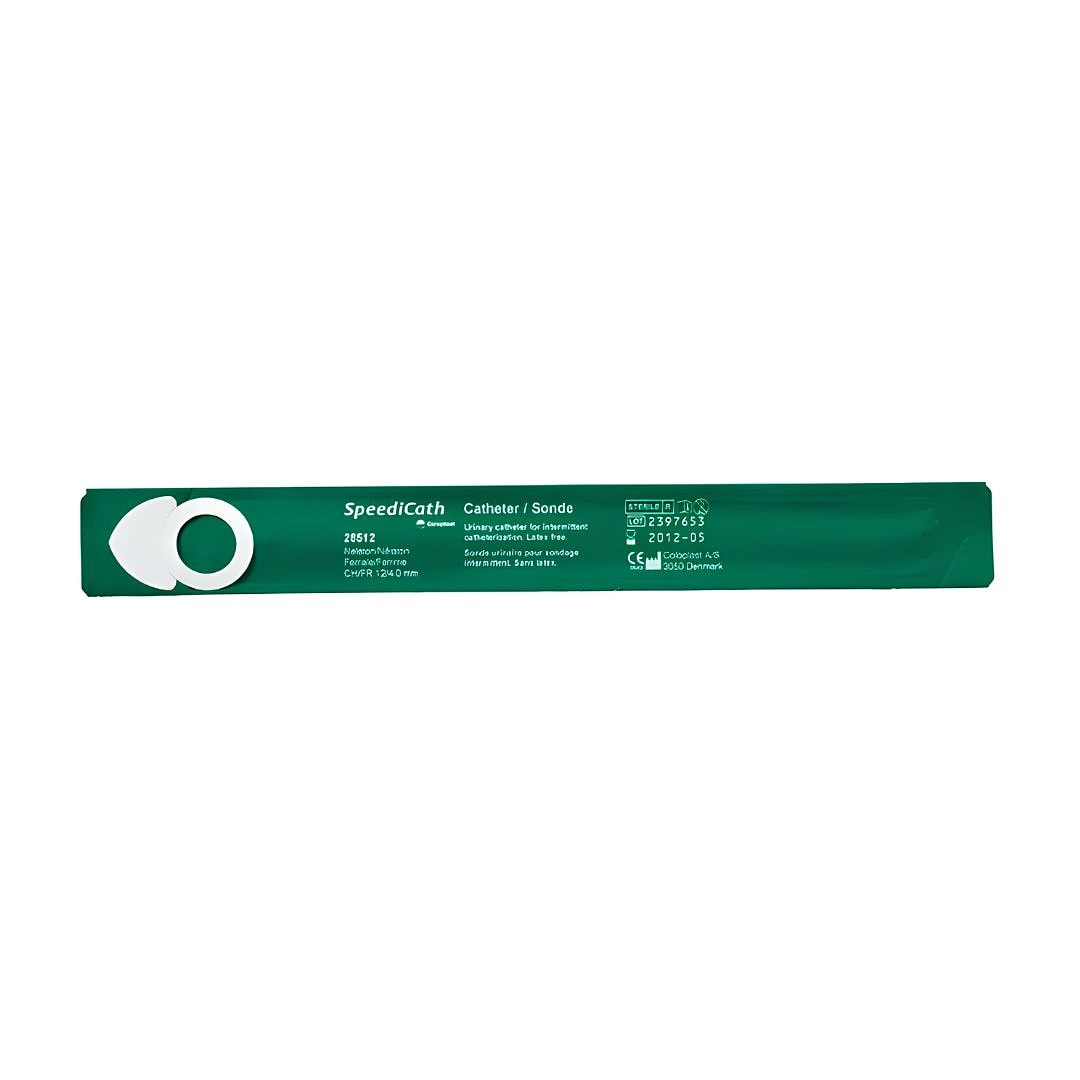 Cateter Masculino Standard Speedicath - Coloplast (Tam 10,12 e 14) + E-book