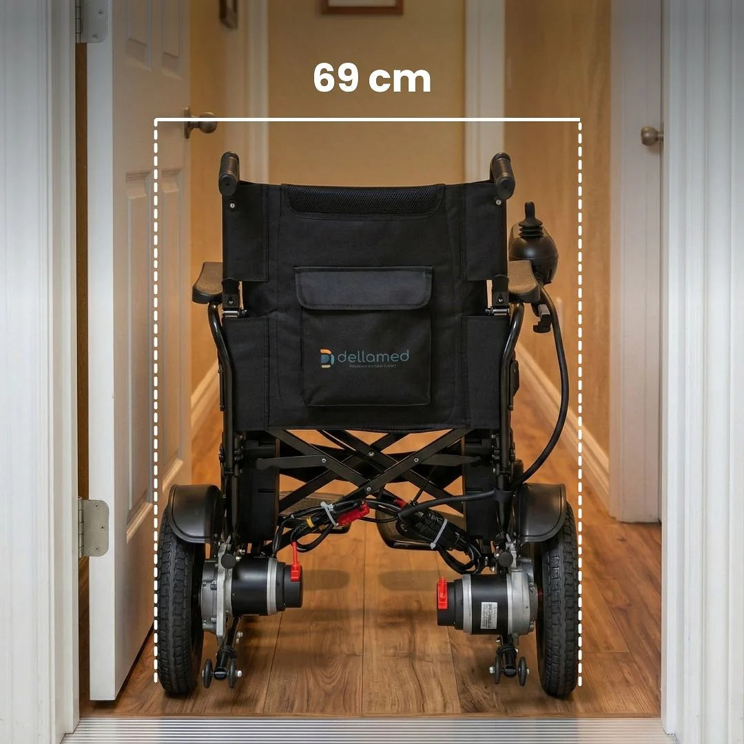 Cadeira de Rodas Motorizada D800 (120 kg) - Dellamed - OUTLET