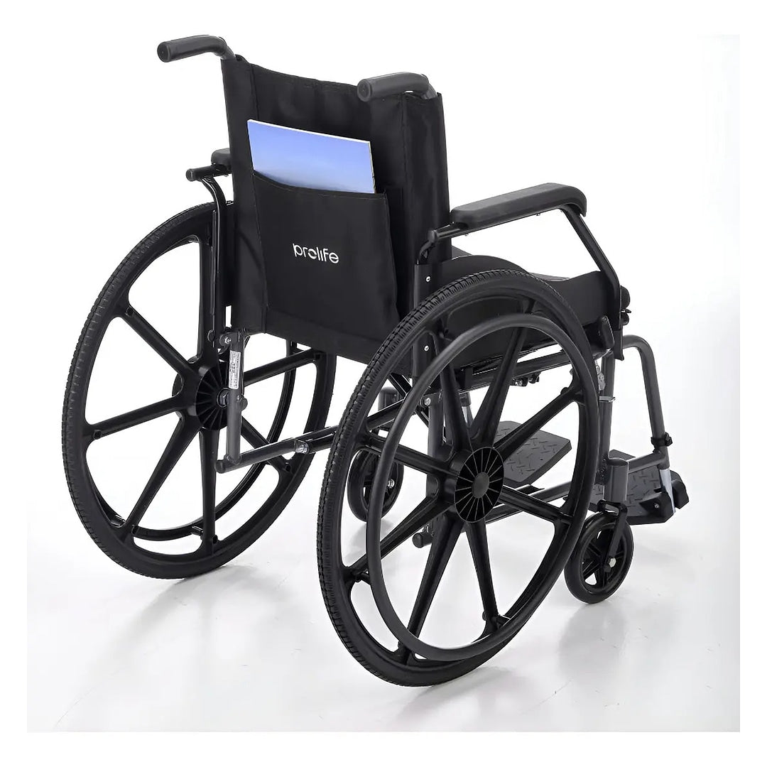 Cadeira De Rodas Obeso Dobrável Plus - 52cm 130kg Manual - Prolife (1010118)