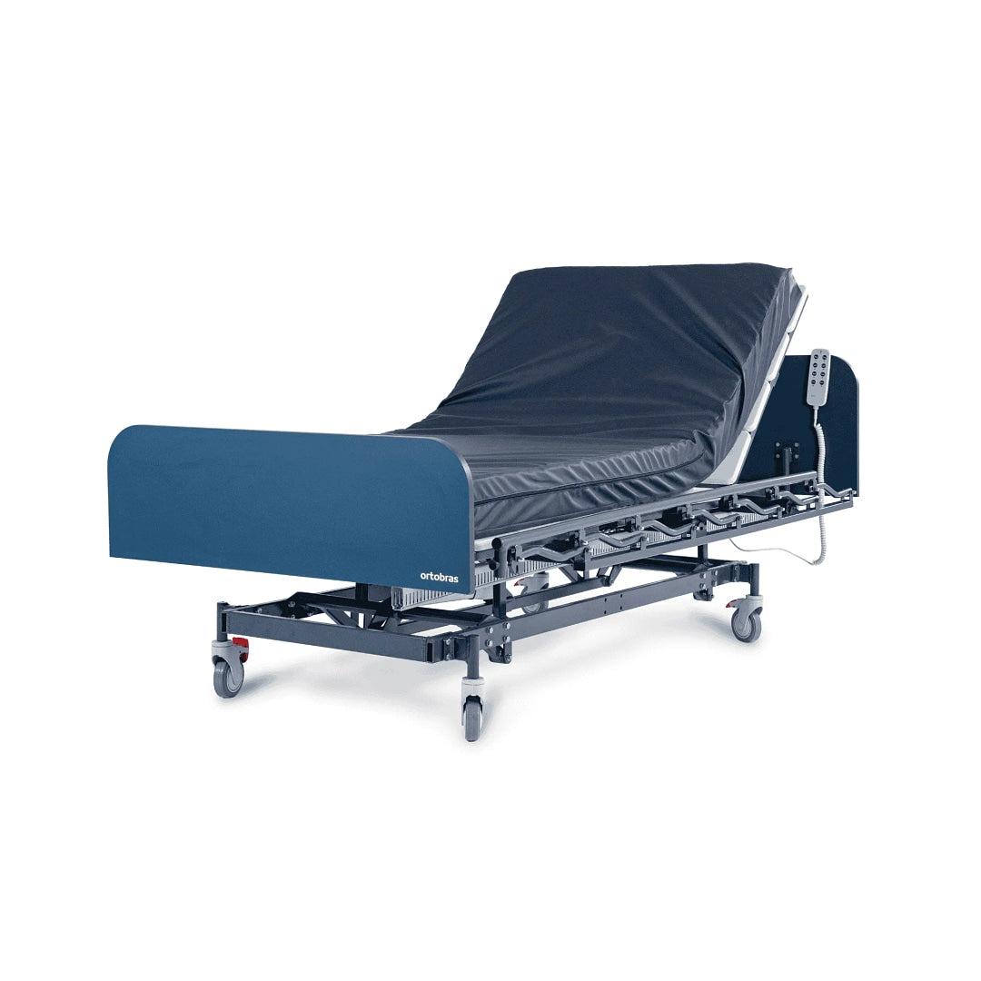 Cama Hospitalar Motorizada Bett Care MDF - Ajuste de Altura e Inclinação - Ortobras