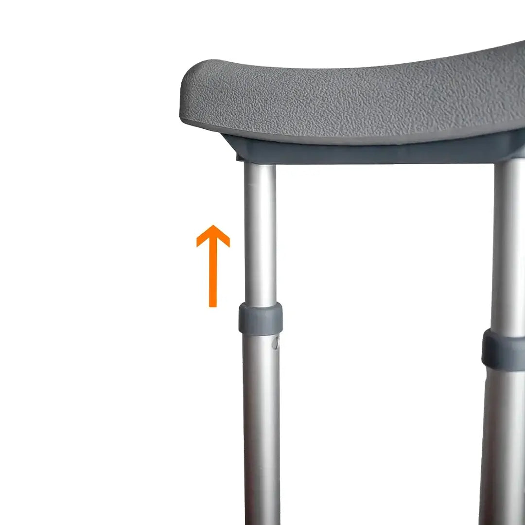 Par Muleta Axilar 3 em 1 Regulável - Hidrolight SC602