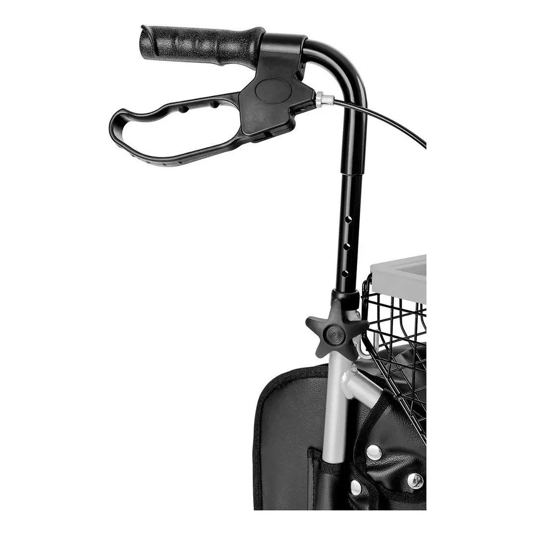 Andador 3 Rodas com Cesto Hidrolight SC301 - Alumínio
