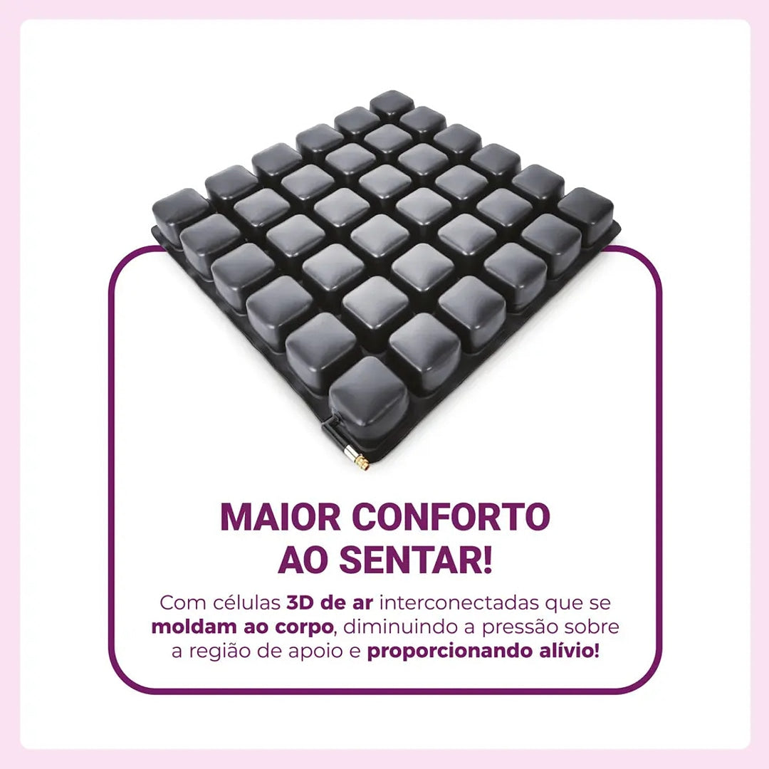 Almofada Anti Escaras Hidrolight 46cm - Conforto e Prevenção
