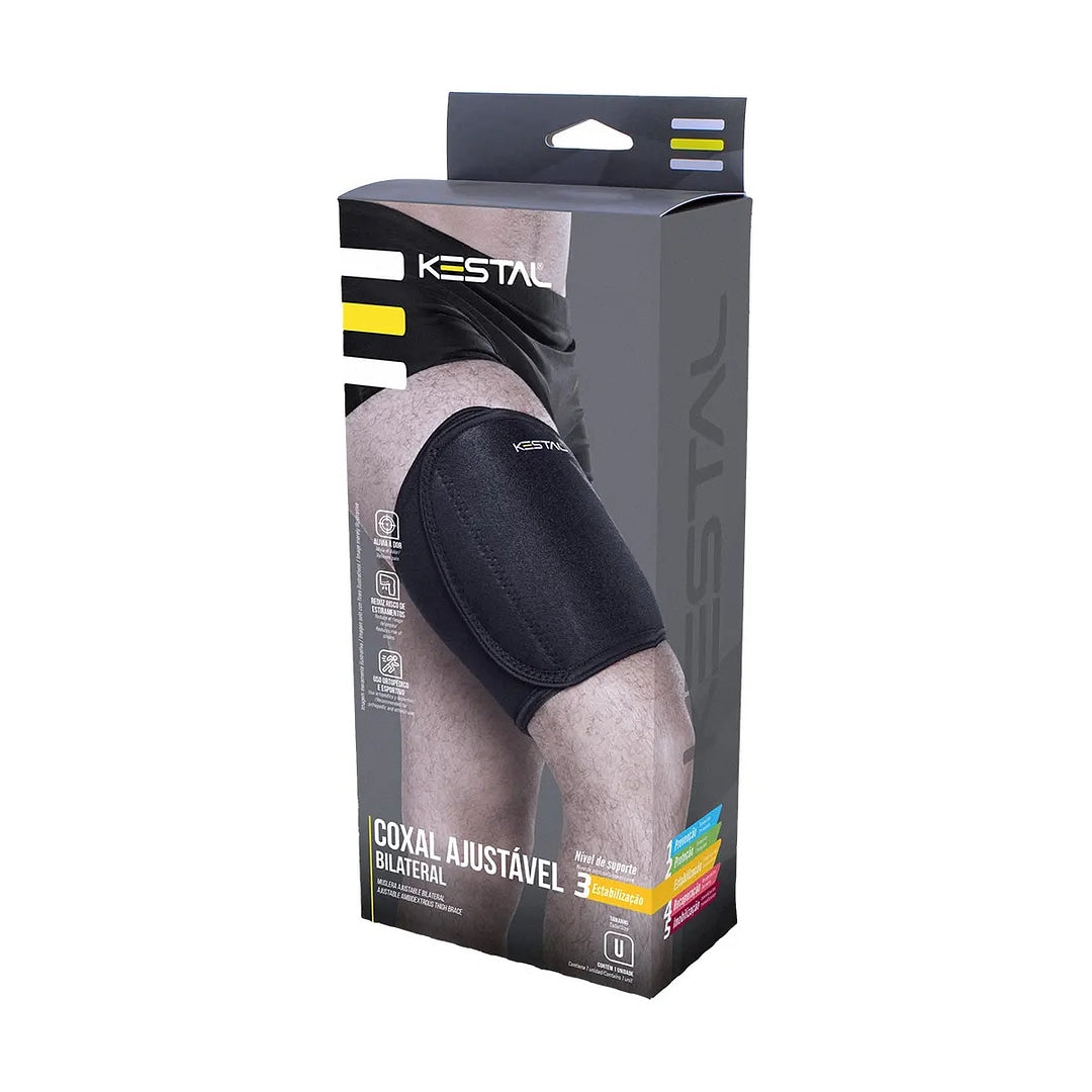 Coxal Ajustável Ortopédico de Neoprene - Kestal - Tamanho Único