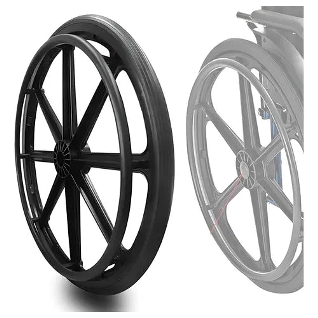 Roda Traseira Universal para Cadeira de Rodas - Par - Prolife