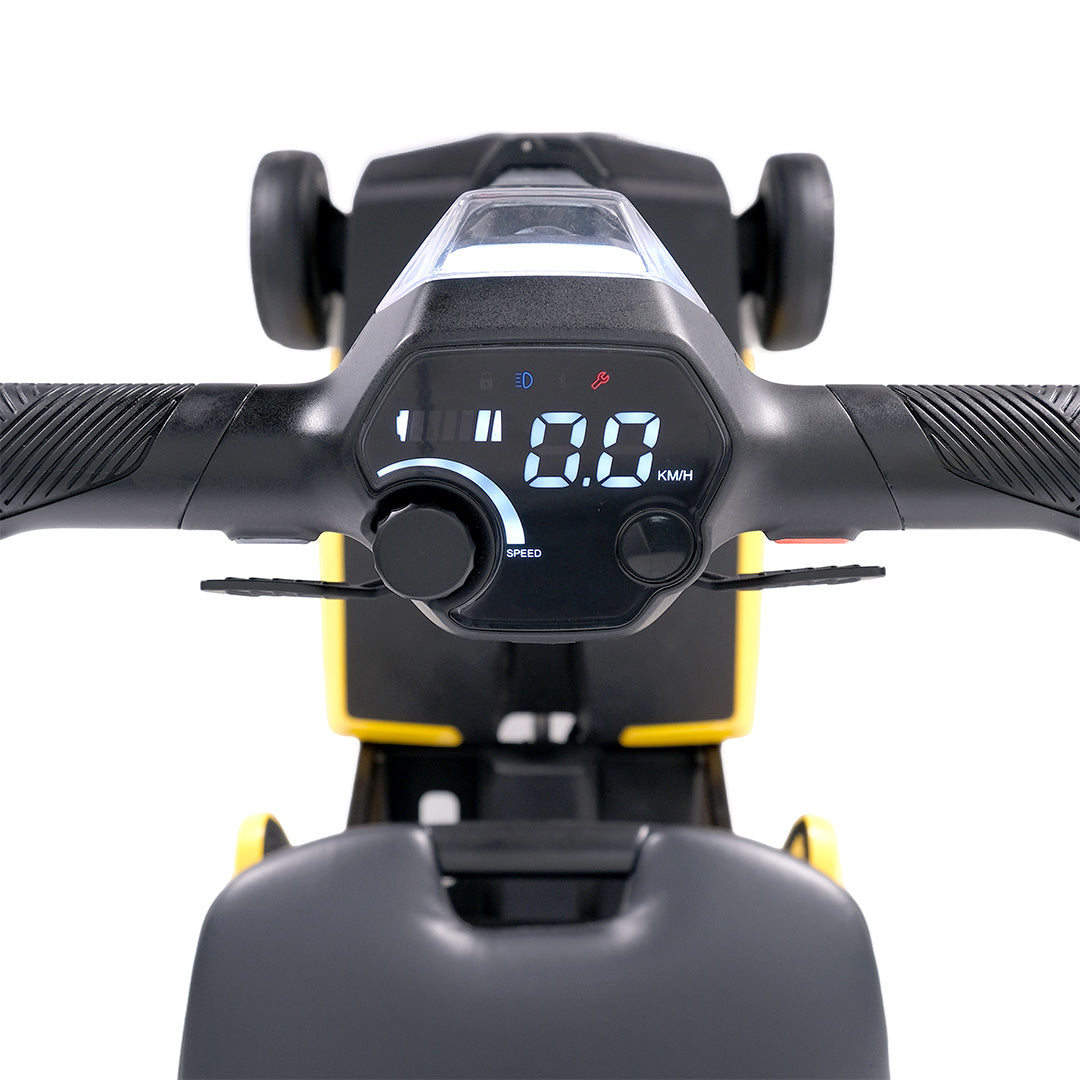 Scooter Motorizada Dobrável Easy Go Amarela - Power Lite