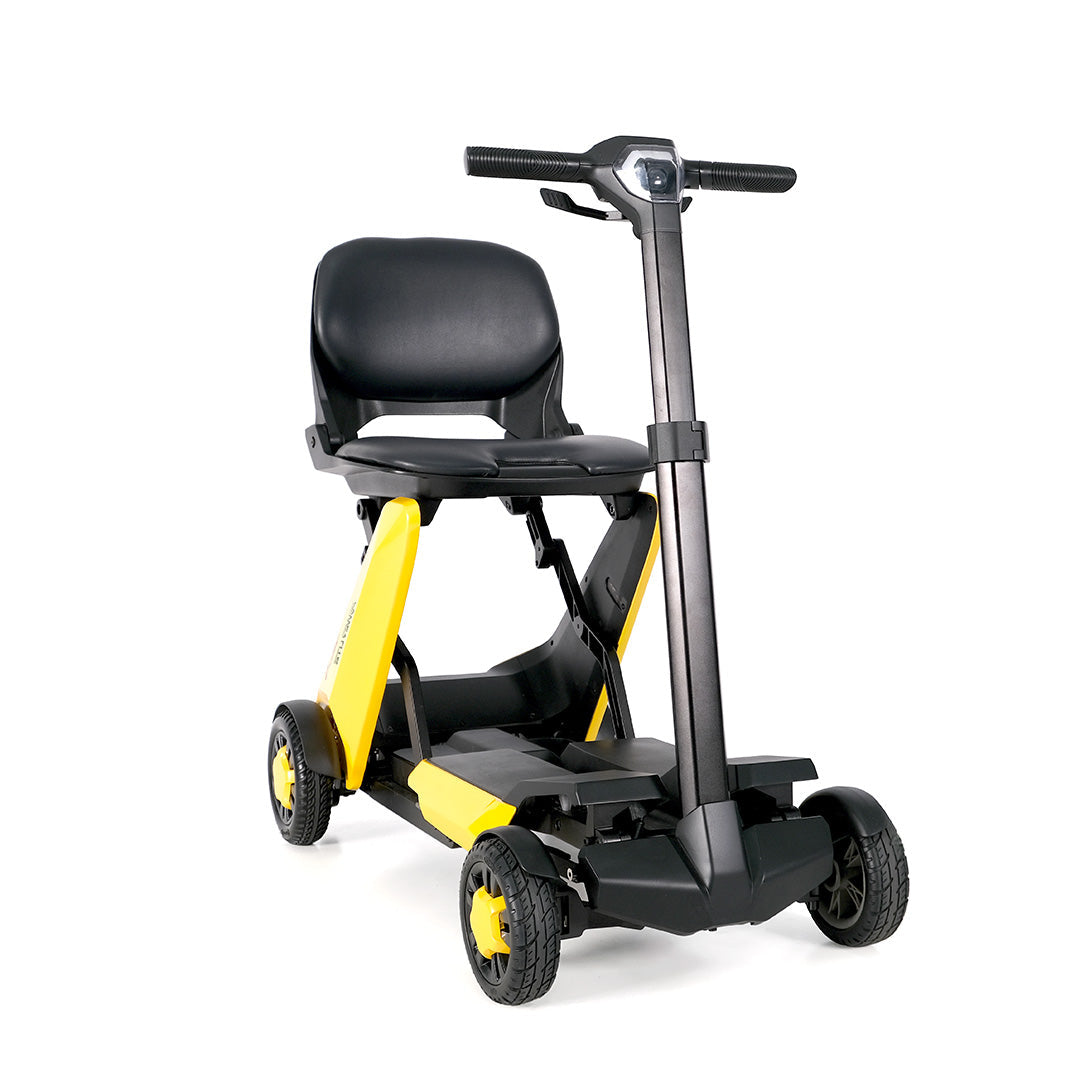 Scooter Motorizada Dobrável Easy Go Amarela - Power Lite