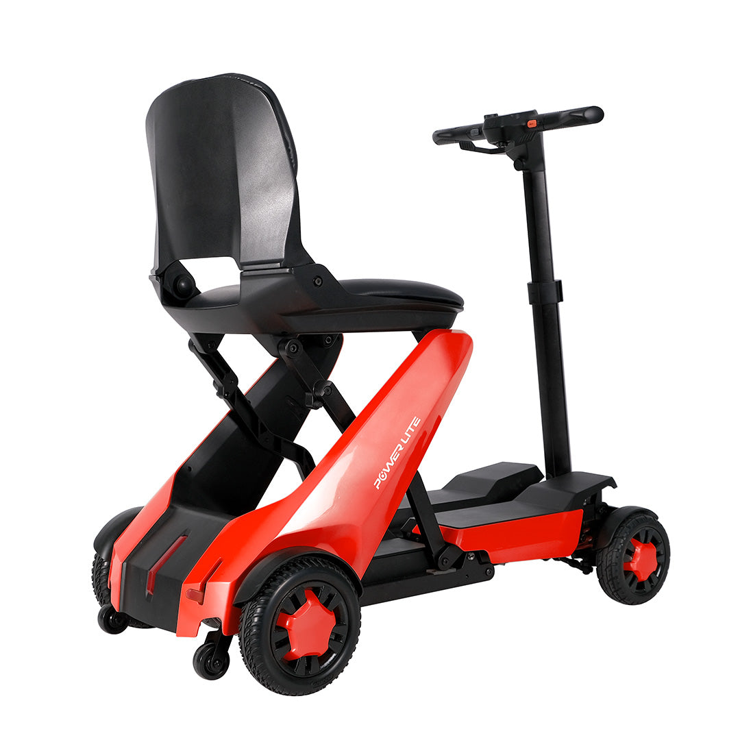 Scooter Motorizada Dobrável Easy Go Vermelha - Power Lite