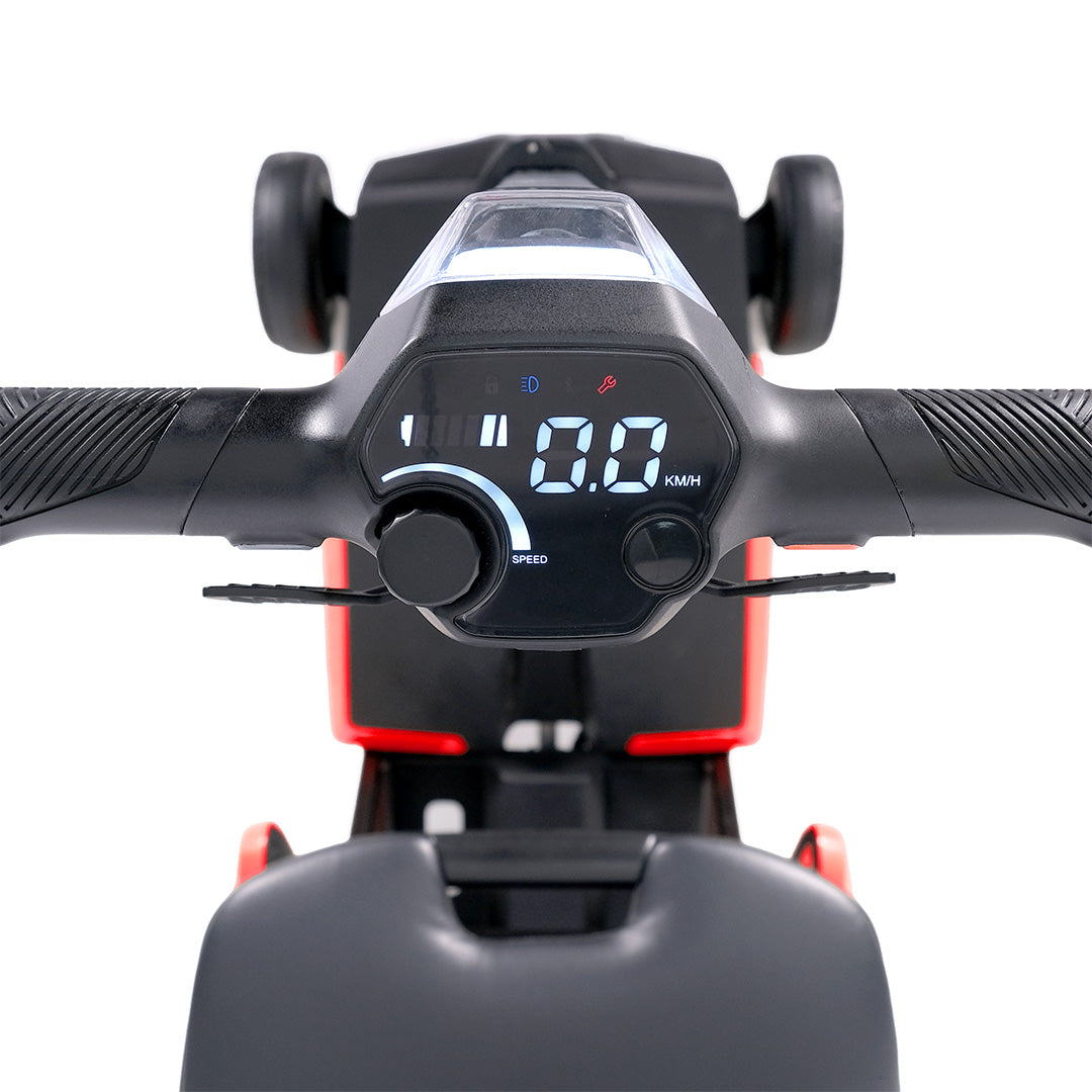 Scooter Motorizada Dobrável Easy Go Vermelha - Power Lite