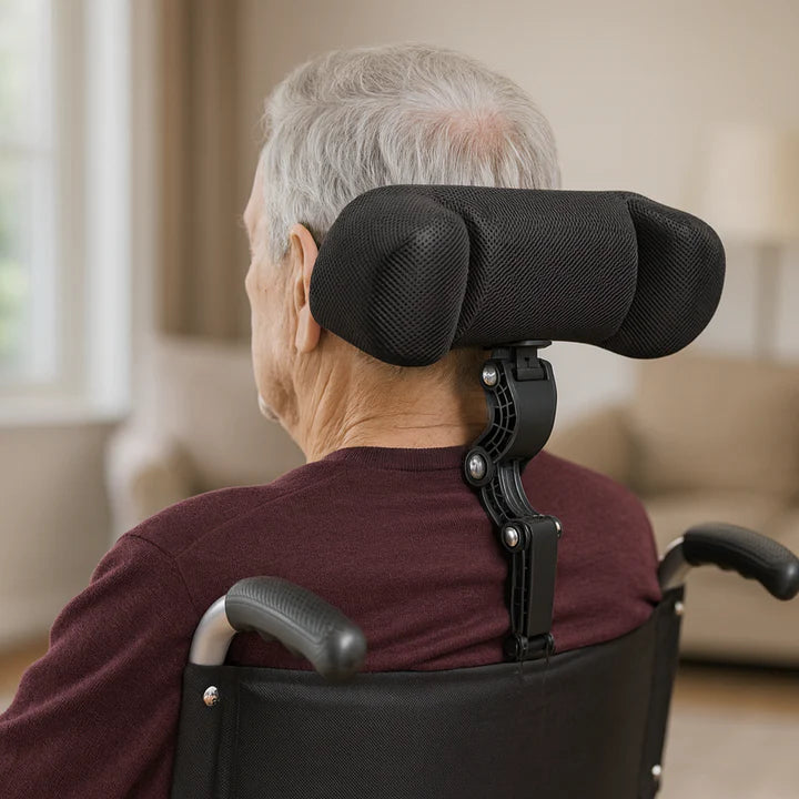 Cadeira De Rodas Motorizada Dobrável D800 + Apoio de Cabeça Dellamed