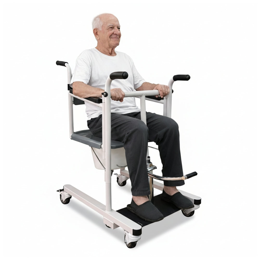 Cadeira de Transferência Hidráulica para Acamados até 130kg Mobil