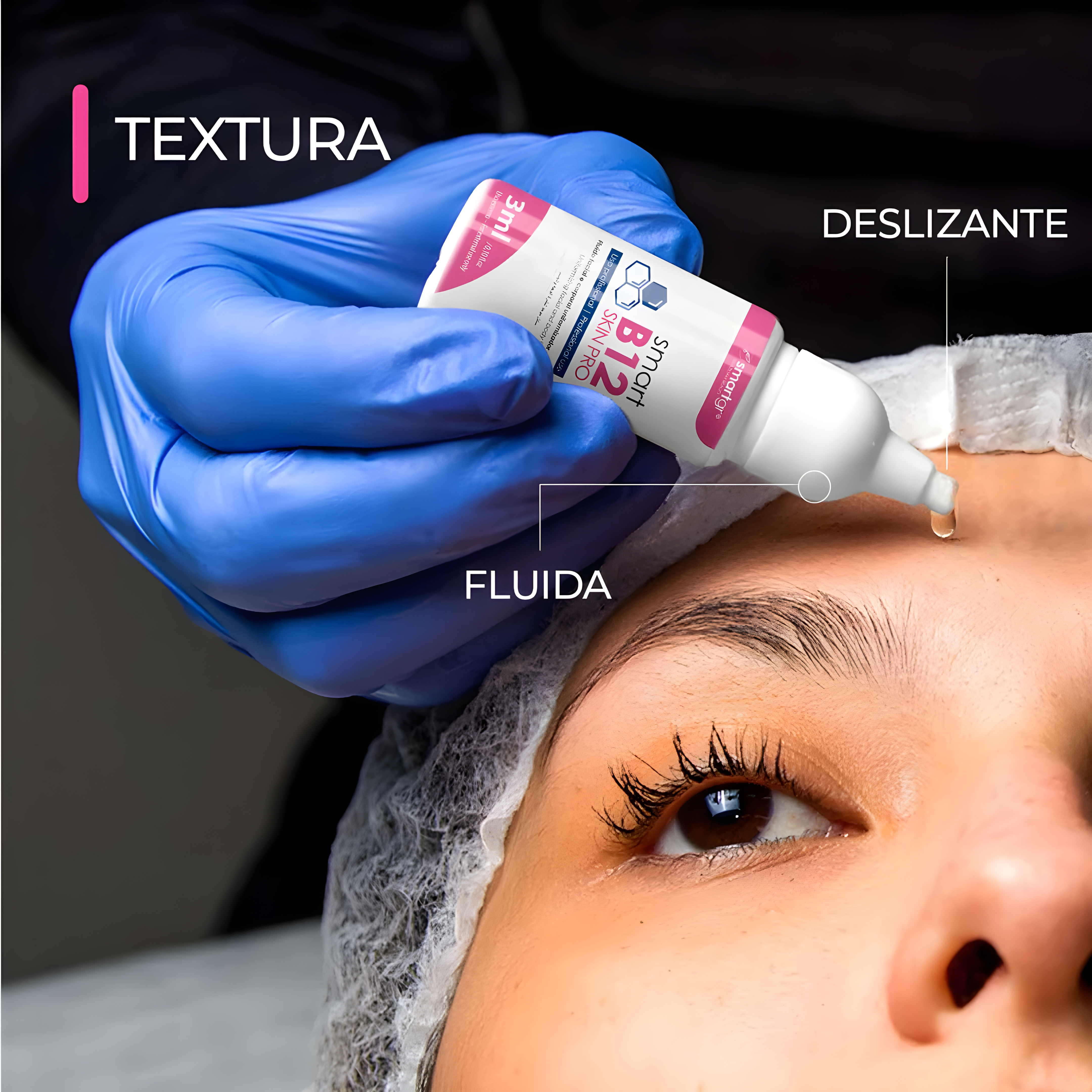 Smart B12 - Clareamento e Oleosidade Skin Pro 5 unidades 3ml - Smart GR