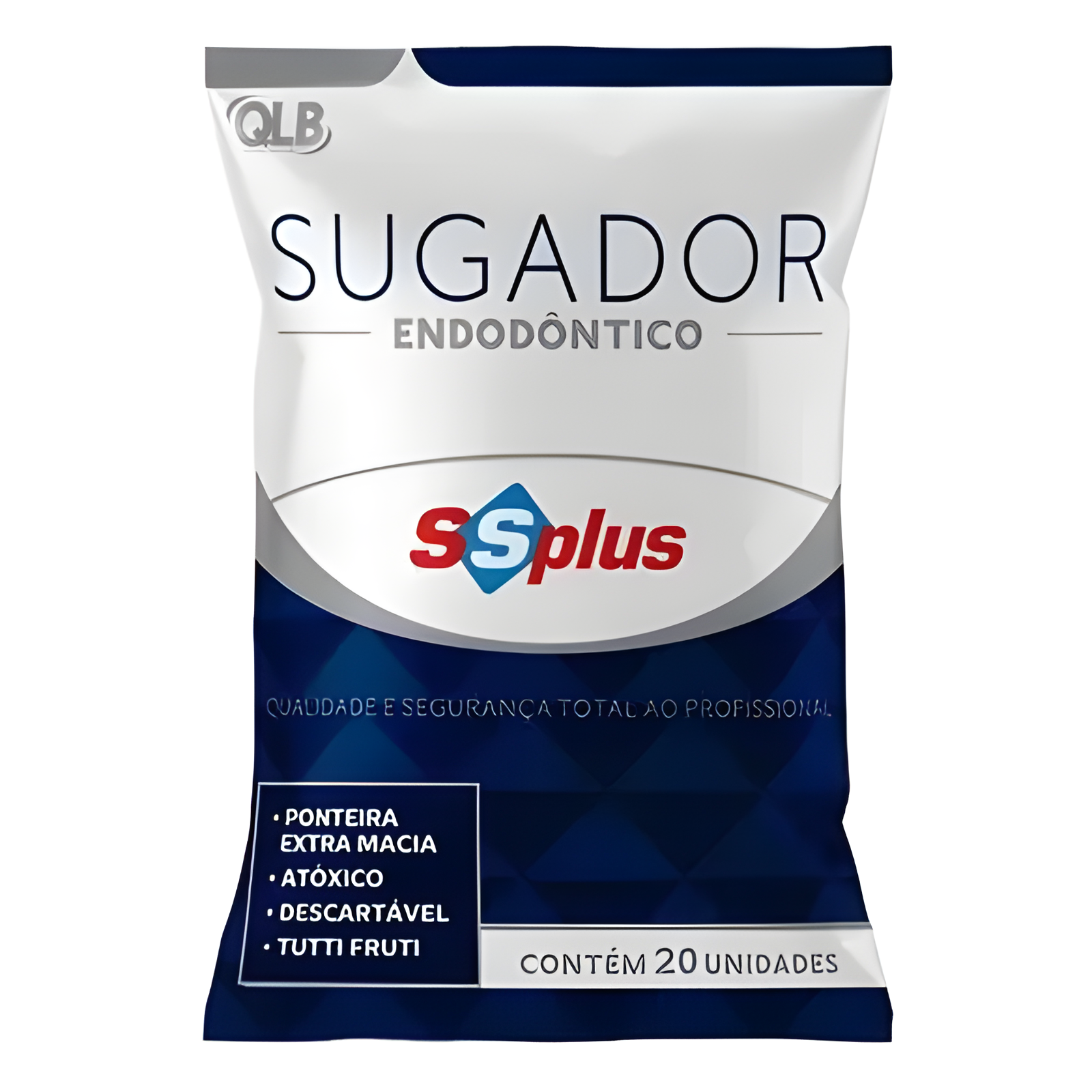 Sugador Odontologico C/20Un (Dreno Endodôntico) + E-book