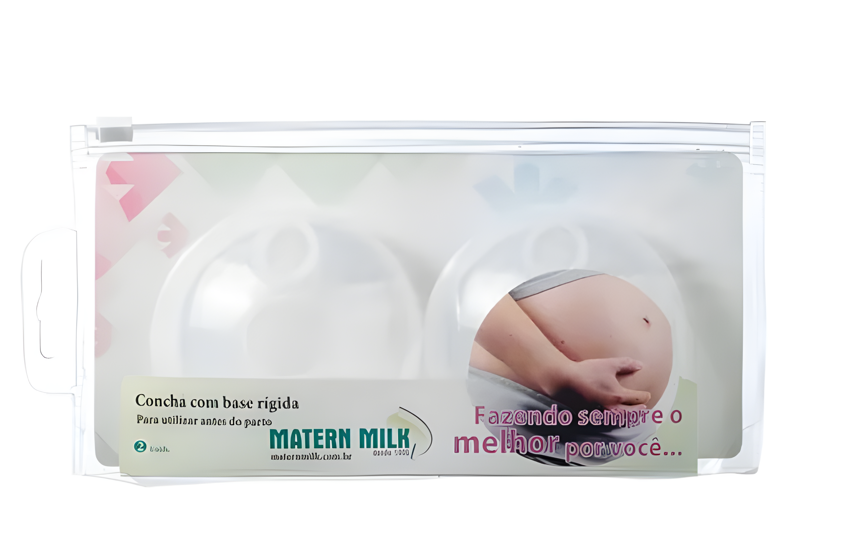 Concha Para Seios Base Rígida (par) - Tira Leite Matern Milk