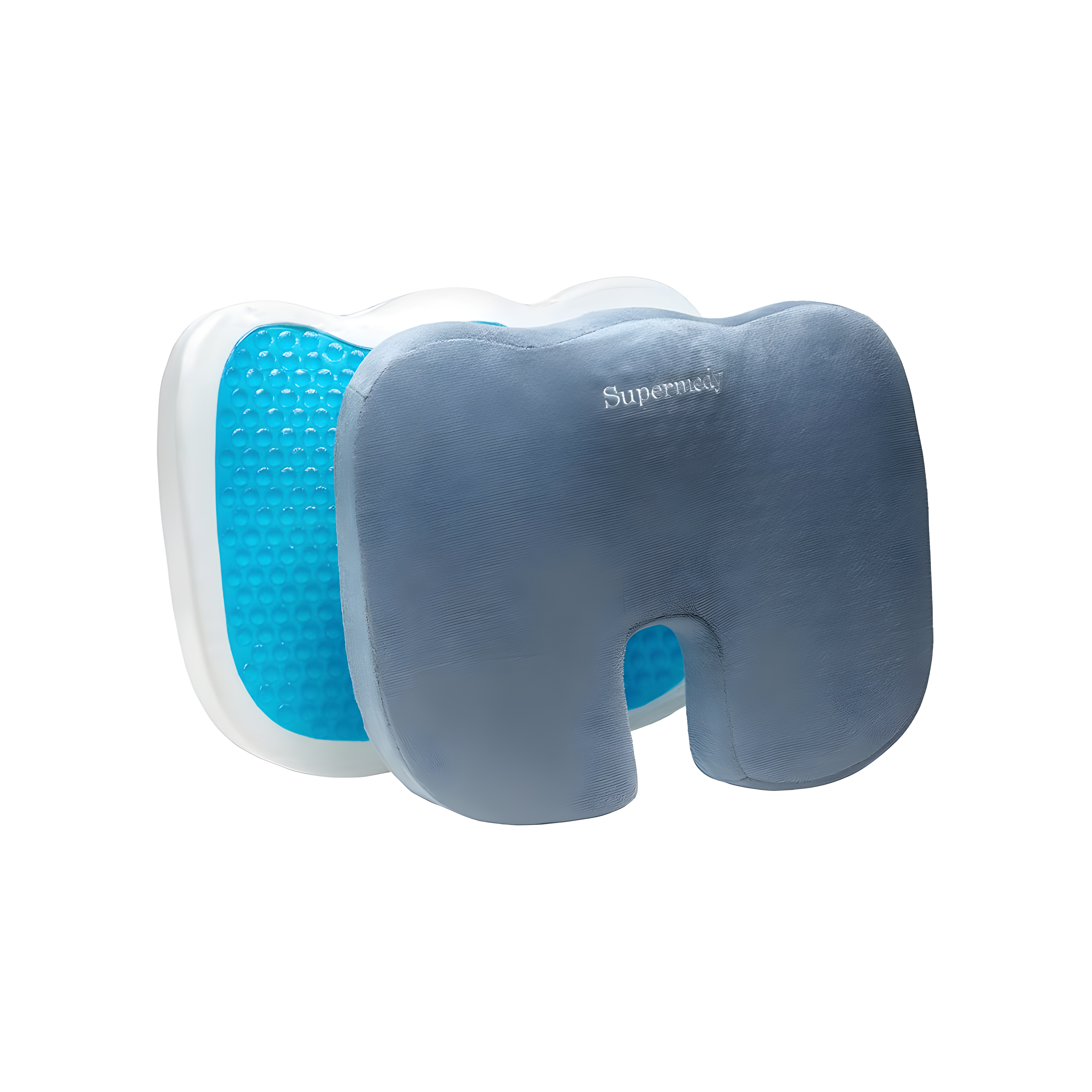 Almofada Anatomica Gel Protetor Coccix C/ Capa - Supermedy