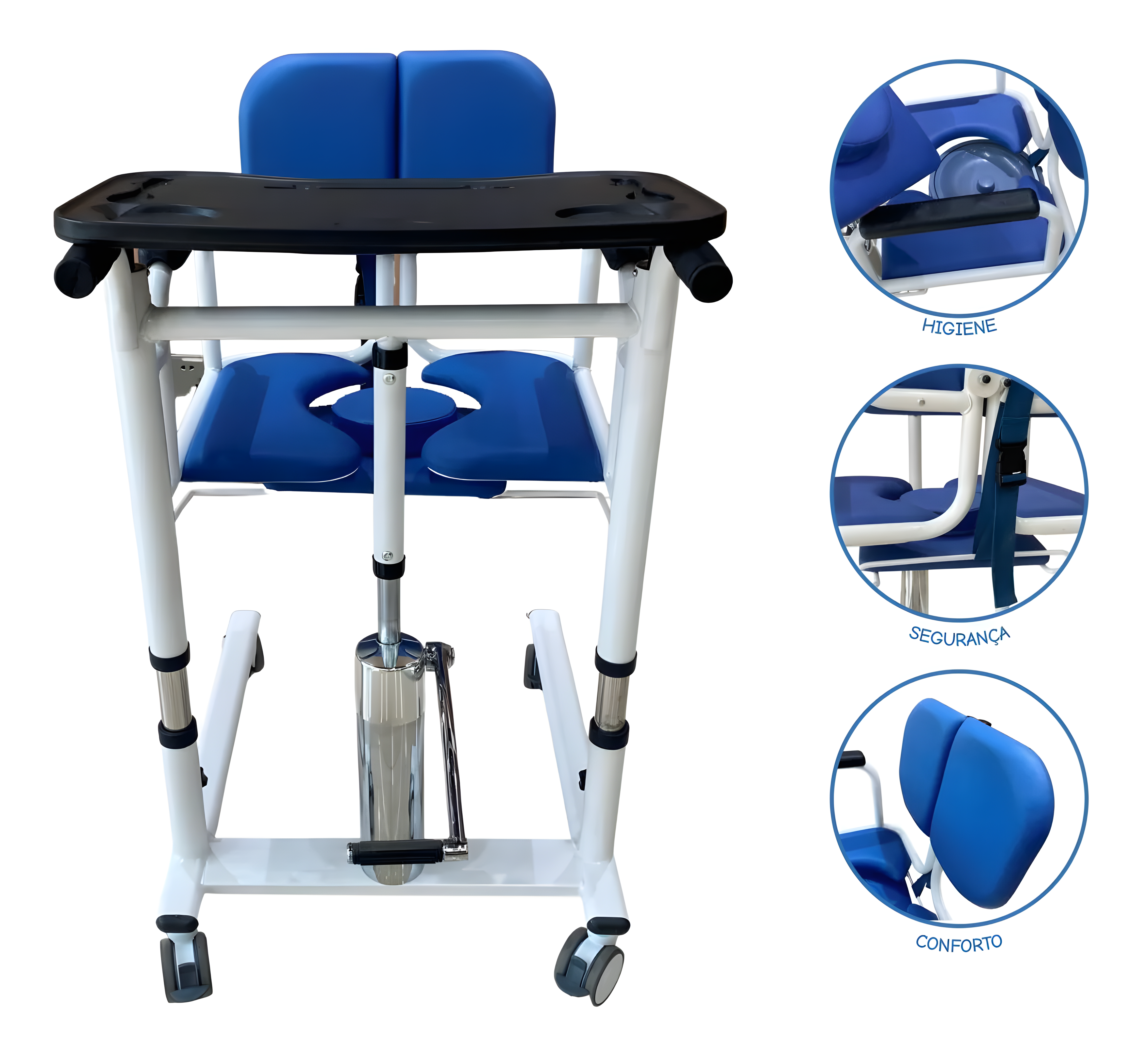 Cadeira de Transferência com Mesa de Atividades W810 - Winner