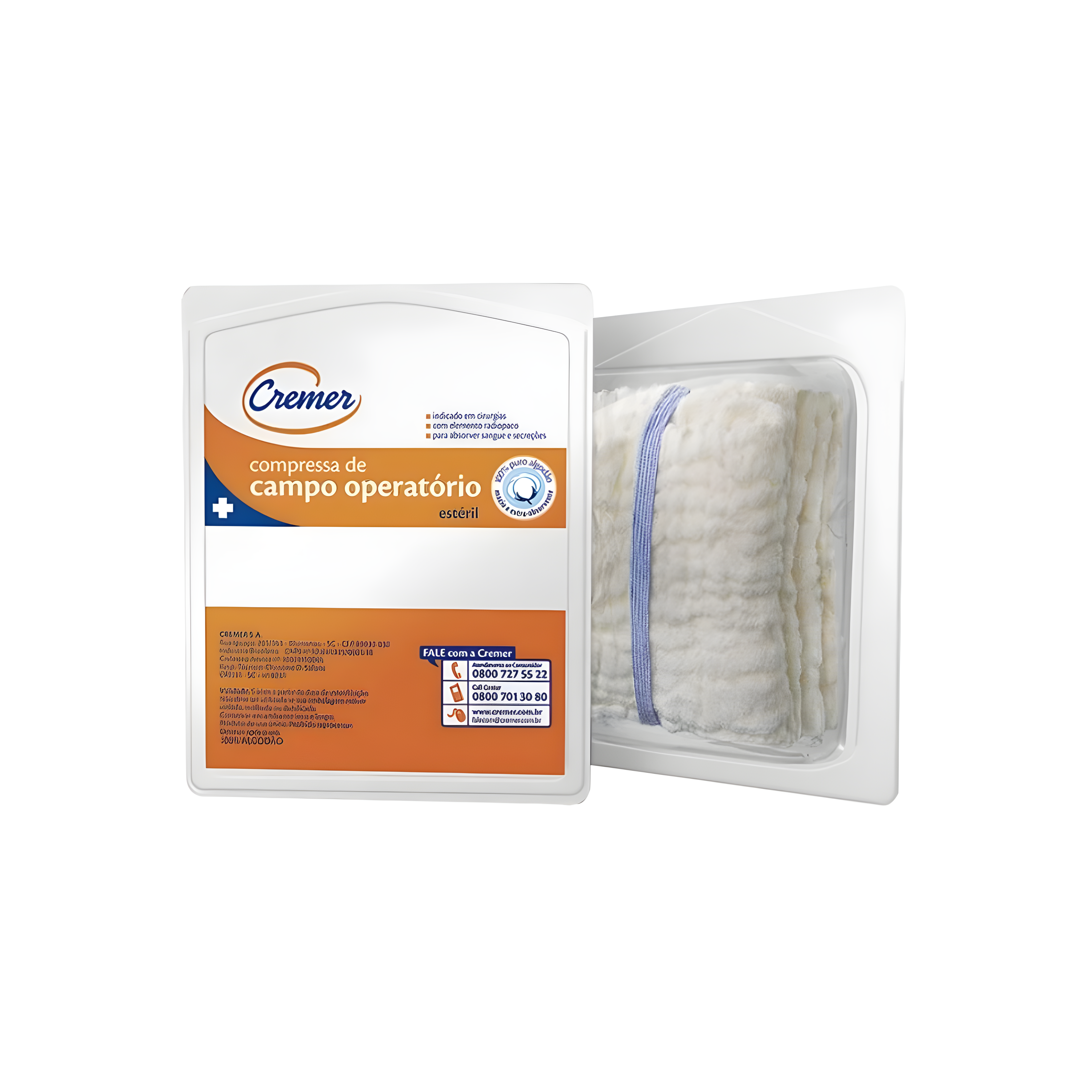 Campo Operatorio 25 X 28Cm C/ 05 Ud Cremer