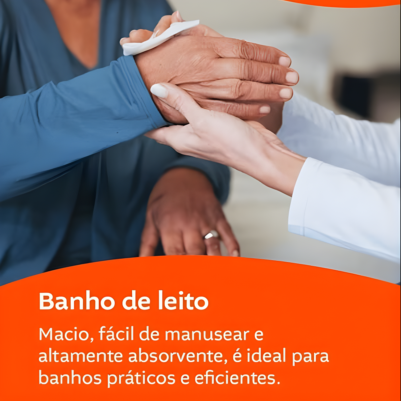 Lenço Para Banho e Higienização 30cm X 35cm com 100 Cremer + E-book