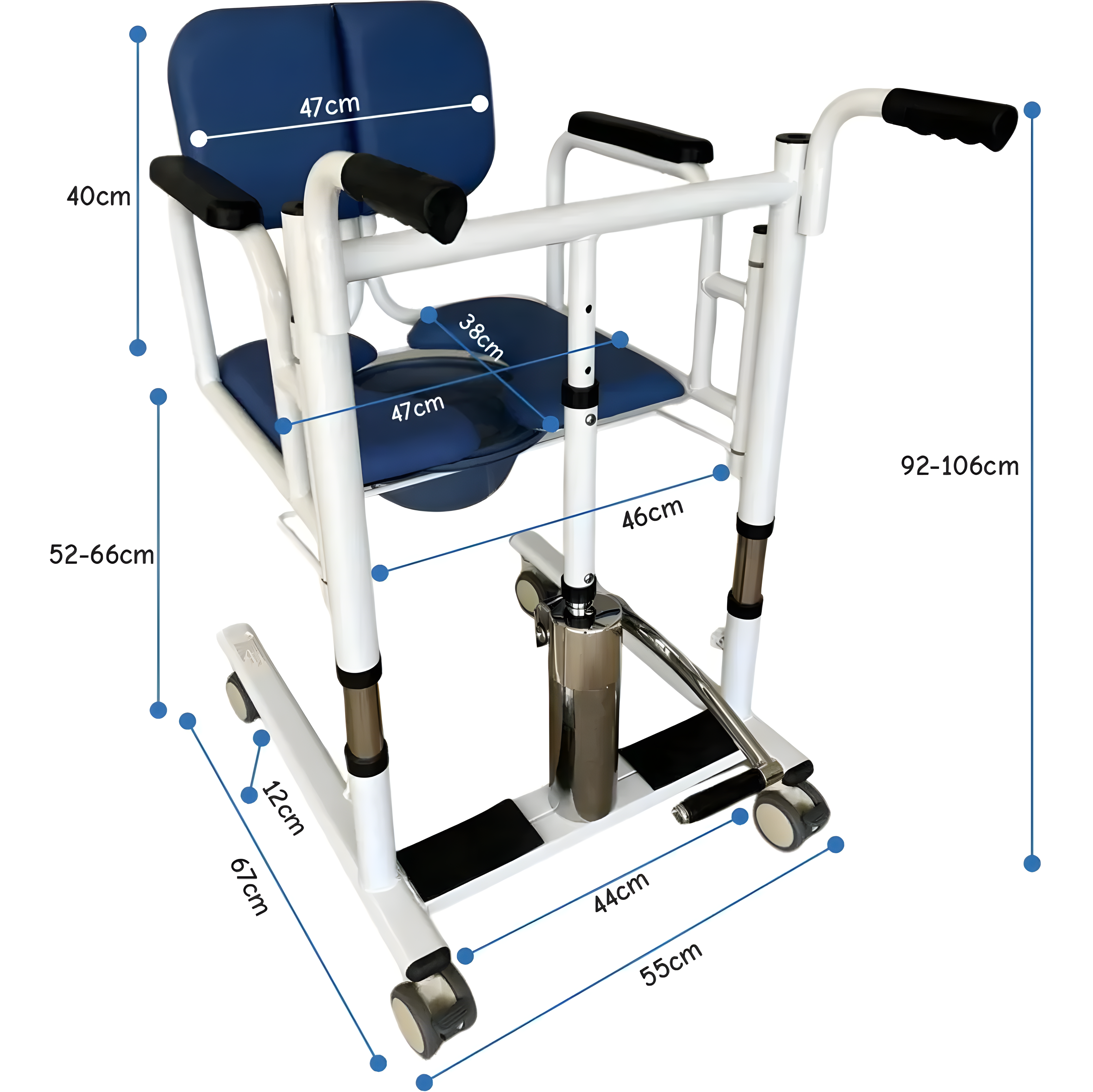 Cadeira de Transferência com Mesa de Atividades W810 - Winner