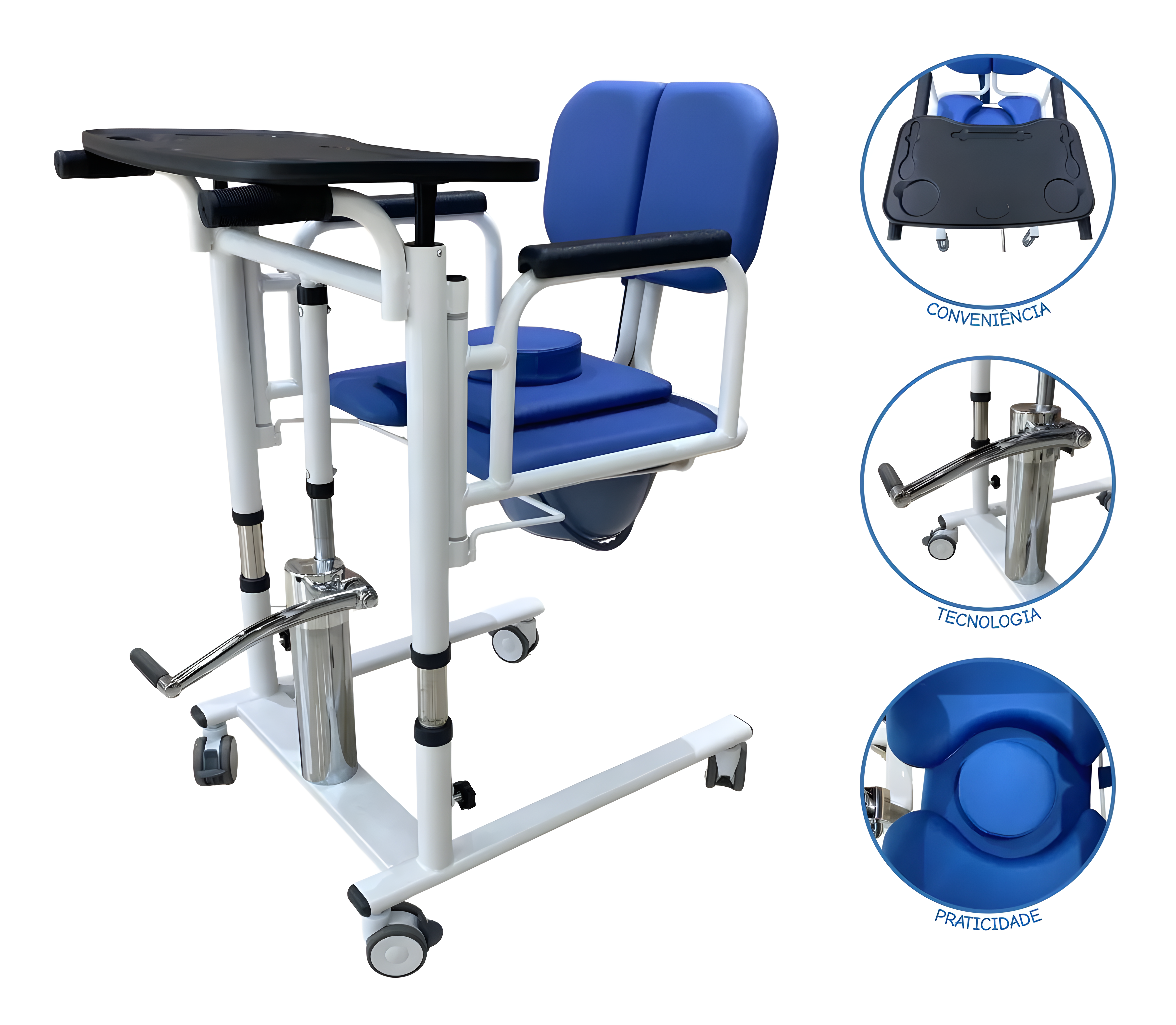 Cadeira de Transferência com Mesa de Atividades W810 - Winner