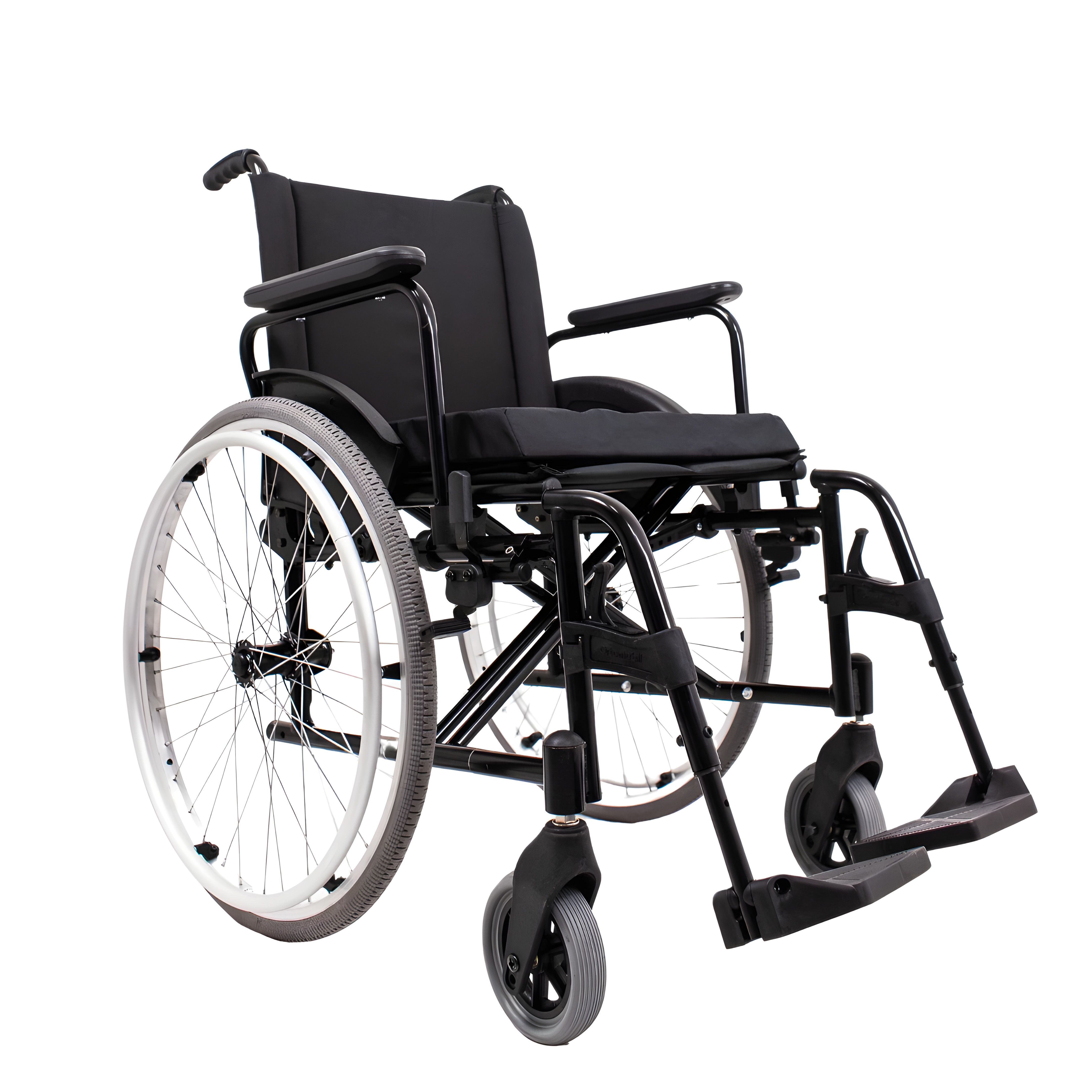 Cadeira de Rodas Alumínio MA3 SLIM Dobrável em X - Ortomobil