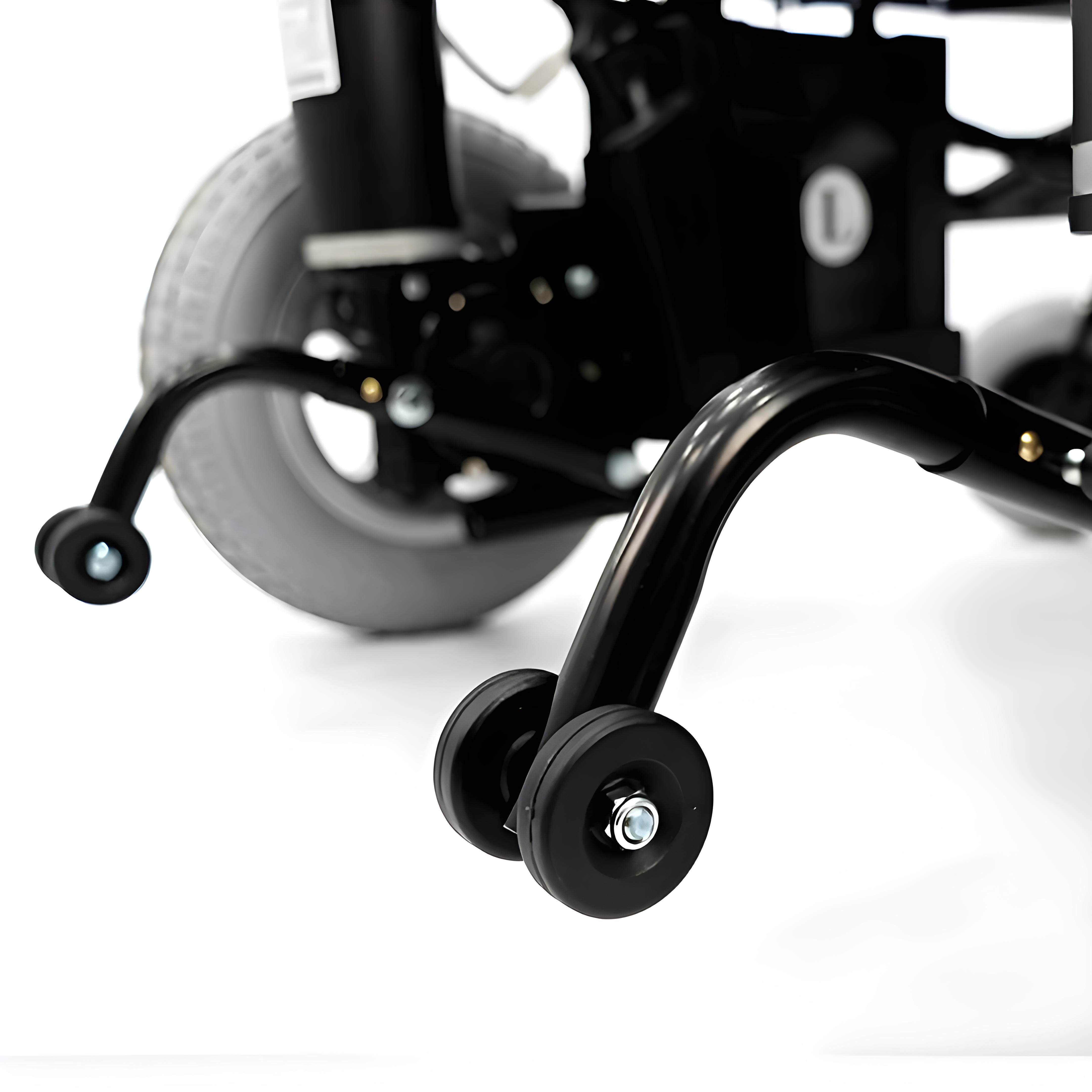 Cadeira de Rodas Motorizada Comfort Elétrica Praxis - com Almofada Acolchoada e Rodas Anti-Furo