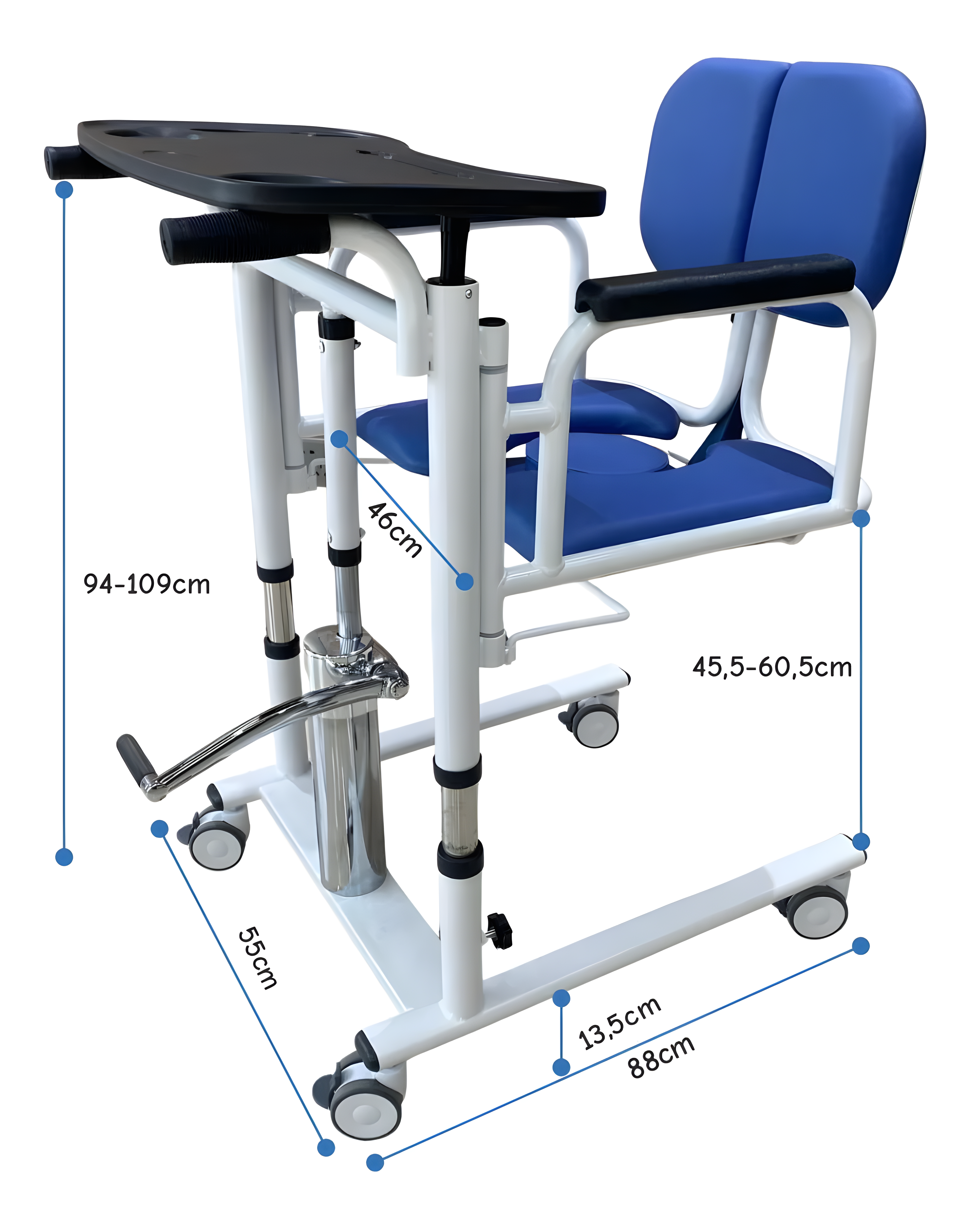Cadeira de Transferência com Mesa de Atividades W810 - Winner