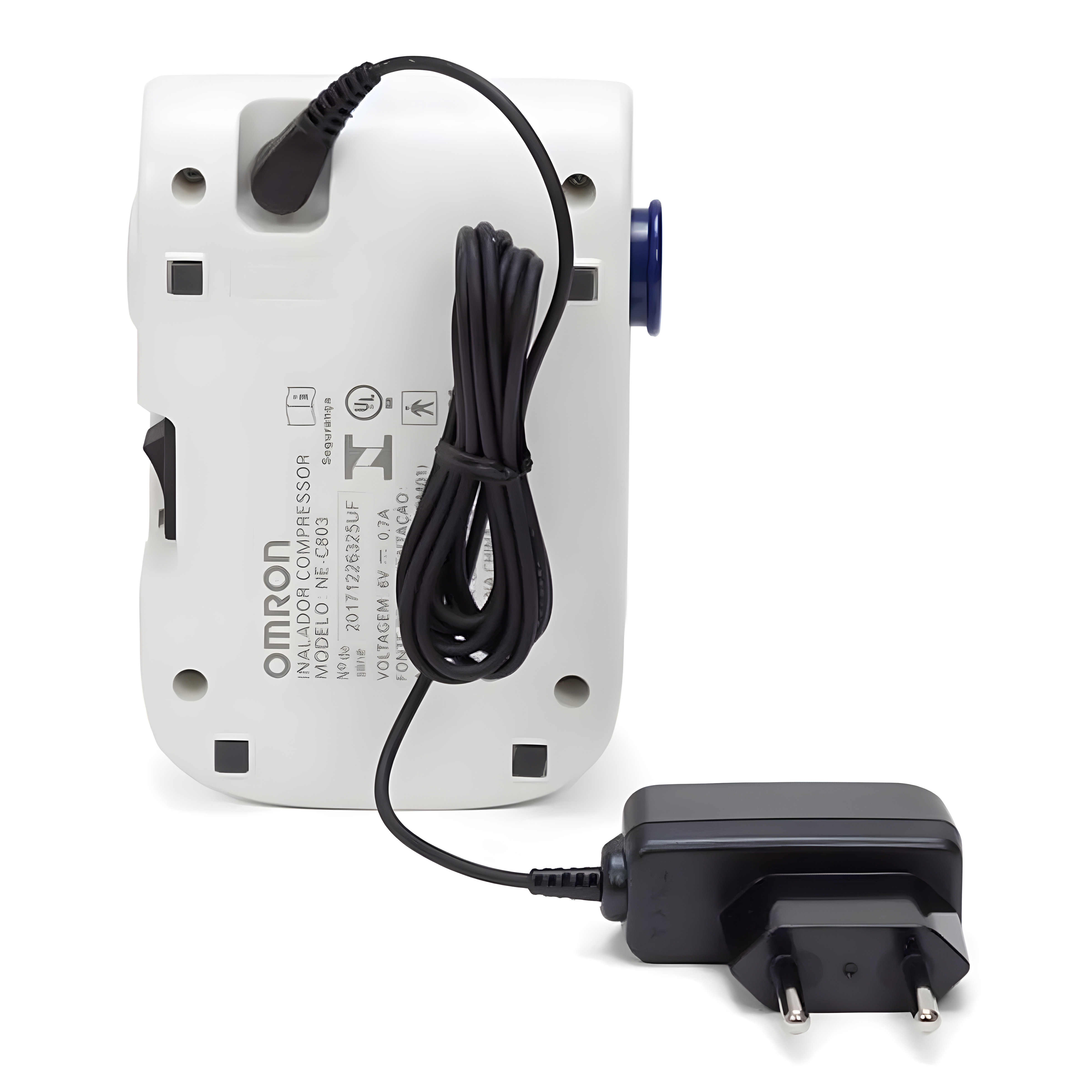 Inalador Compressor Elite Branco NE-C803 Omron + E-book