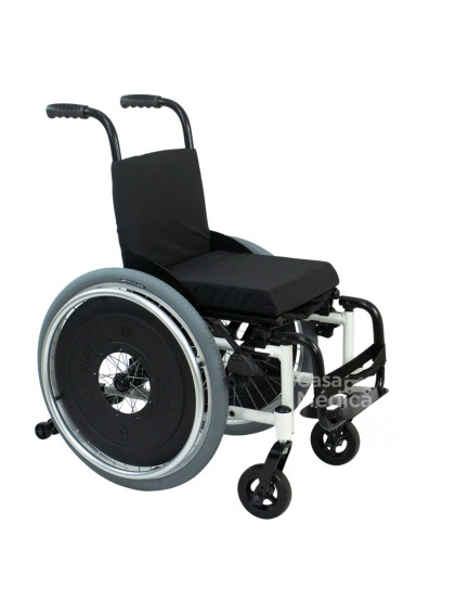 Cadeira de Rodas Infantil Mini K Branco 36x34x35 Ortobras