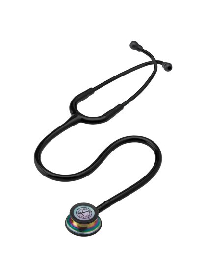 Estetoscópio Littmann Classic III Adulto Black Edition Rainbow