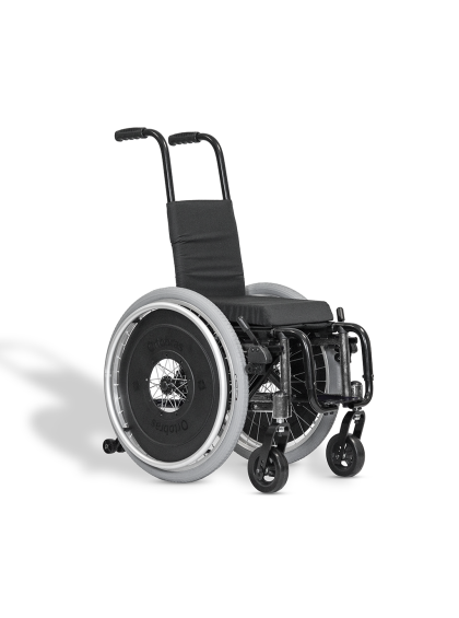 Cadeira de Rodas Infantil Mini K Assento 34cm Grafite Ortobras
