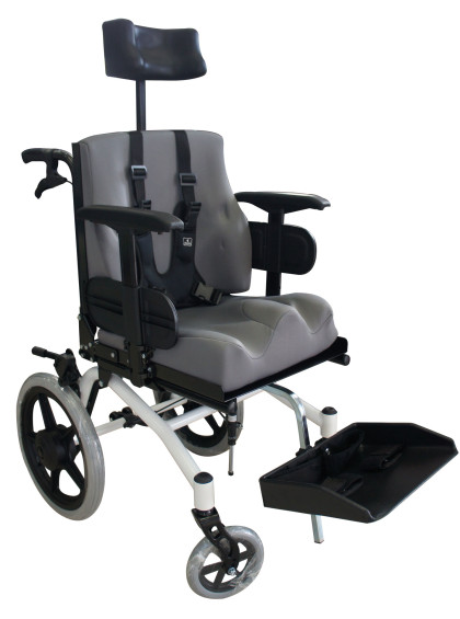 Cadeira de Rodas Conforma Tilt com Apoio Postural 38cm Branco Ortobras