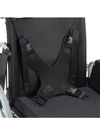 Cadeira de Rodas Tetra Reclinável com Encosto e Cinto até 130 Kg D700- 40cm - Dellamed