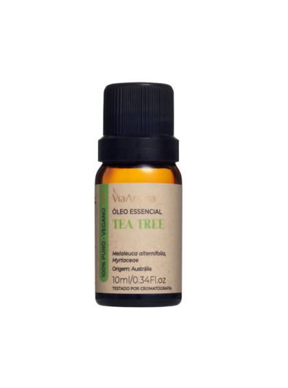 Óleo Essencial Aromaterapia 10ml Tea Tree/Melaleuca Via Aroma