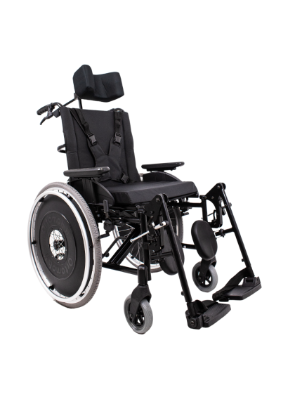 Cadeira de Rodas MA3R Alumínio Reclinável 44cm Ortomobil