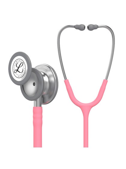 Estetoscópio Littmann Classic III Adulto Rosa Pérola