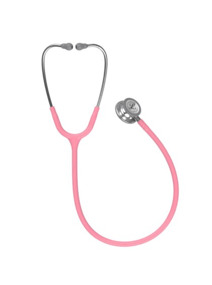 Estetoscópio Littmann Classic III Adulto Rosa Pérola