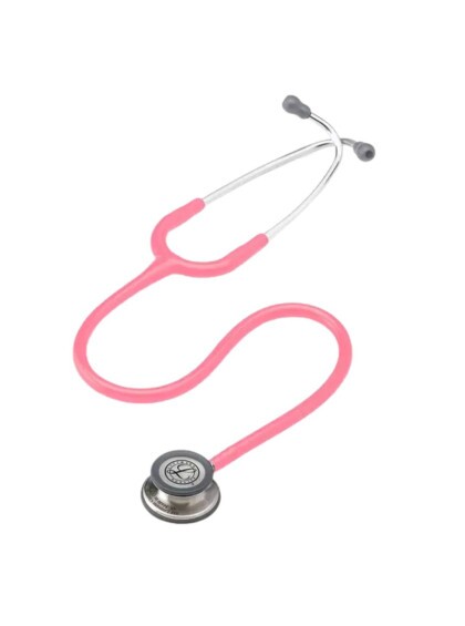 Estetoscópio Littmann Classic III Adulto Rosa Pérola