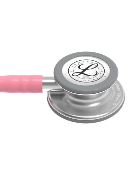 Estetoscópio Littmann Classic III Adulto Rosa Pérola