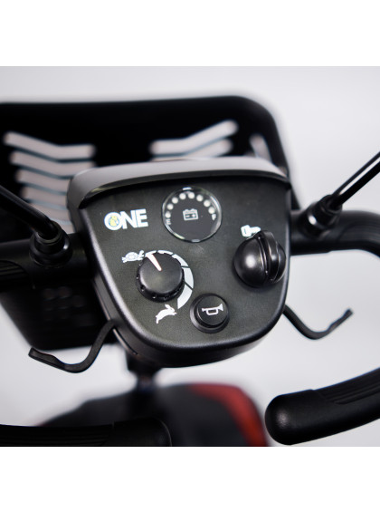 Cadeira de Rodas Motorizada Scooter Elétrica Dobrável até 136kg - Dourada